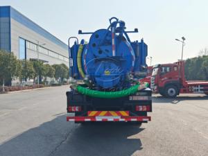 Shacman G1 11m³ Sewer Vactor Truck, Aux Engine <b>Vacuum</b> <b>Pump</b> 22MPa Jet For Septic Tank Sediment Pool - Product Image 6
