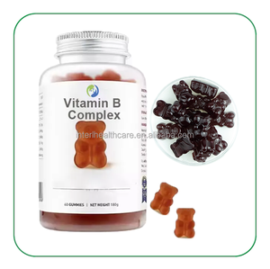 B12 B1วิตามินบีคอลลาเจนที่ซับซ้อนแบบมังสวิรัติกัมมี่วิตามินเสริมวิตามินบีเหนียวติดฉลากส่วนตัว - Product Image 2