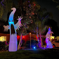 Ballon gonflable démoniaque pour Halloween, décoration de fête. La couleur peut être modifiée selon les exigences du client.