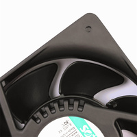 Turbine carrée en métal 160X65mm 120AC Ventilateur de refroidissement thermique d'échappement à flux axial pour machine à souder Ups Cnc