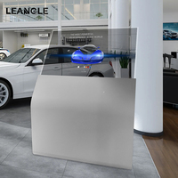 Kiosque d'information pour centre commercial avec écran tactile capacitif incliné OLED transparent de 30 à 55 pouces, en mode paysage ou portrait