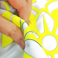 Film de transfert thermique en rouleau pour vêtements, PU Flex textile 1mm, facile à découper, pour autocollants personnalisés, vente en gros, fournisseurs HTV, Usine Yuanfan