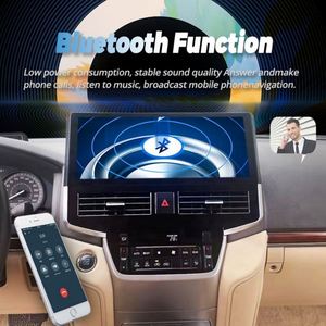 หน้าจอ QLED ขนาด 15 นิ้ว รองรับ Carplay ระบบ Android 13 มัลติมีเดีย สำหรับรถยนต์ Toyota Land Cruiser LC200 วิทยุติดรถยนต์ Landcruiser 200 เครื่องเล่นนำทาง GPS - Product Image 4