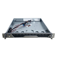 Penjualan Panas Panel Baja 19 inci 1u Rak Server Chassis Mendukung Motherboard ATX untuk Aplikasi AI