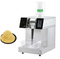 Machine à glace pilée commerciale Shineho la plus vendue – Idéale pour Bingsu, glace pilée, poudre de crème glacée, lait, eau, chocolat