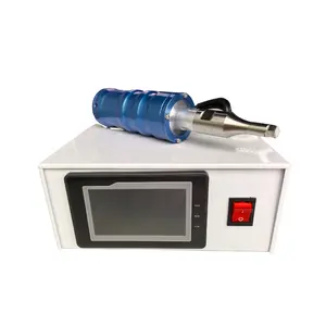Máquina de soldadura de generador ultrasónico portátil de 35KHz 1200W para portatarjetas de clasificación deportiva PSA