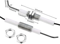 Kit d'allumage piézo universel à bouton-poussoir pour propane naturel LP de 11,8 pouces pour les grils à gaz, les cuisinières, les chauffages, les fours, les générateurs