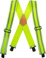 Bretelles de sécurité réfléchissantes MELOTOUGH | Bretelles de travail avec bande réfléchissante haute visibilité pour maintenir la ceinture porte-outils
