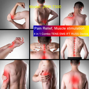 Appareil de thérapie TENS électrique à fréquence réglable de qualité médicale 10 ans, 4000 Hz RUSS IFT, pour soulager la douleur et la récupération musculaire - Product Image 4