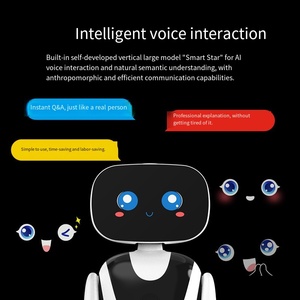 Robot de Servicio Inteligente con Sistema Operativo Android, Pantalla Táctil de 13.3 Pulgadas, Cuerpo de Plástico Blanco, Carga Automática, Conectividad Wi-Fi, Control por Voz - Product Image 2