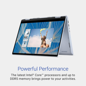 Top Thin & Light 7440 2-en-1 Laptop, Display Touch <span class=keywords><strong>Intel</strong></span> <span class=keywords><strong>Core</strong></span> 3 100U Procesador, 8GB + 512GB SSD con color azul hielo - Product Image 3