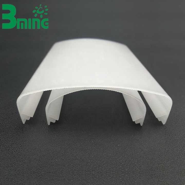 Bming Optical Extruded Wider Shape Led Light Cover Polycarbonate Led ...