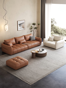 Set di Divani Reclinabili Moderni in Pelle di Alta Qualità per Casa, Villa, Scuola <span class=keywords><strong>e</strong></span> Ufficio, a 3 Posti <span class=keywords><strong>e</strong></span> Singolo con Imbottitura in Spugna - Product Image 5