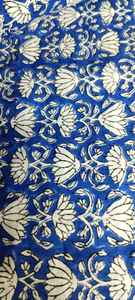 Hand Block Printed Laptop Sleeve Floral Quilted Cotton Durable <b>Travel</b> Gym <b>Bag</b> Stylish Everyday Carry <b>Bag</b> With Comfortable - Product Image 3