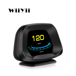 WiiYii P19 OBD + GPS çift sistemleri ölçer metre dijital ekran OBD2 HUD ölçer kilometre su ve yağ sıcaklığı RPM Head up Display - Product Image 1