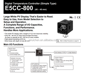 Contrôleur numérique de température E5CC-RX2DSM-802 pour distributeur - Product Image 3
