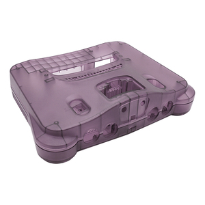 Boîtier de remplacement transparent <span class=keywords><strong>bleu</strong></span> glace Bitfunx N64 pour console de jeu rétro Nintendo64 toutes versions - Product Image 4