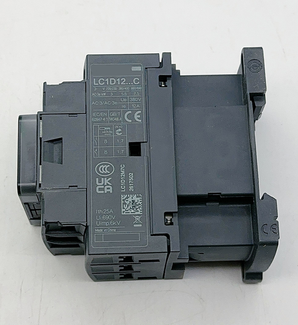 In Stock New Communication Contactor LC1D12P7C 230V High Quality Seller One-year Warranty