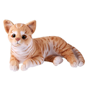 Simulazione stampa 3D peluche gatto peluche personalizzato OEM realistico peluche gatto realistico giocattoli di peluche - Product Image 5