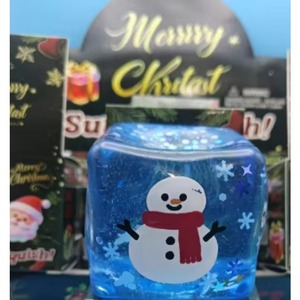 Jouet en caoutchouc à presser Père Noël, renne tendance TikTok, anti-stress, jouet créatif bonhomme de neige SG - Product Image 2