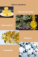 Aangepaste Natuurlijke Fruitsmaak Hydraterende Lipverzorging Originele Bijenwas Vitamine E Veganistische Lippenbalsem