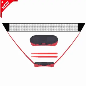 TN07A OEM kolay kurulum katlanır voleybol Badminton Net, taşınabilir Badminton Net üreticisi çin