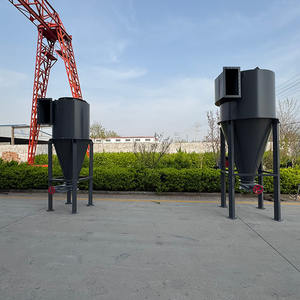 Collecteur de poussière <span class=keywords><strong>Cyclone</strong></span> à haute efficacité Système de filtration à plusieurs étages robuste Utilisation industrielle pour les cimenteries à bois - Product Image 6
