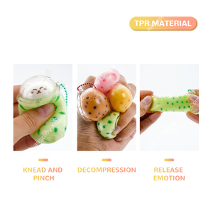 8 styles de porte-clés mignons en TPR, crème glacée, Kawaii, créatifs, en caoutchouc 3D, pendentifs en forme de tasse, porte-clés Boba, boissons aux bulles, breloques, cadeaux - Product Image 6