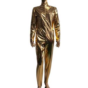 Vente en gros de combinaison de fête sexy de XS-L taille vêtements pour femmes adultes combinaisons de danse à manches longues avec fermeture éclair - Product Image 6