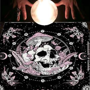 Mantel <span class=keywords><strong>de</strong></span> adivinación <span class=keywords><strong>de</strong></span> brujería moderna con <span class=keywords><strong>runas</strong></span> <span class=keywords><strong>de</strong></span> polilla <span class=keywords><strong>de</strong></span> fase lunar para <span class=keywords><strong>lectura</strong></span> <span class=keywords><strong>de</strong></span> Tarot, juegos <span class=keywords><strong>de</strong></span> mesa <span class=keywords><strong>de</strong></span> astrología, decoración del hogar <span class=keywords><strong>de</strong></span> brujas - Product Image 3