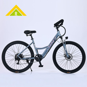 JINT <b>Electric</b> City Bike 26 Inch Rear <b>Hub</b> Motor Lithium Battery Rigid Frame Commuter Bike - Product Image 1