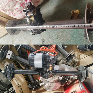 Tricycle électrique 3 roues Tuk Tuk Rickshaw 75cm 48V-60V 1000W BLDC avec moteur d'essieu arrière, frein à disque et <span class=keywords><strong>pont</strong></span> de transmission, capacité de charge 600kg - Product Image 6