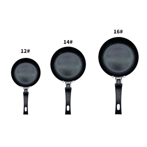 Full Size Koekenpan Aluminium <span class=keywords><strong>Pan</strong></span> Inductie <span class=keywords><strong>Non-stick</strong></span> Fry Non Stick Ei Omelet Steak Keuken Handvat Anti-aanbak Koekenpan