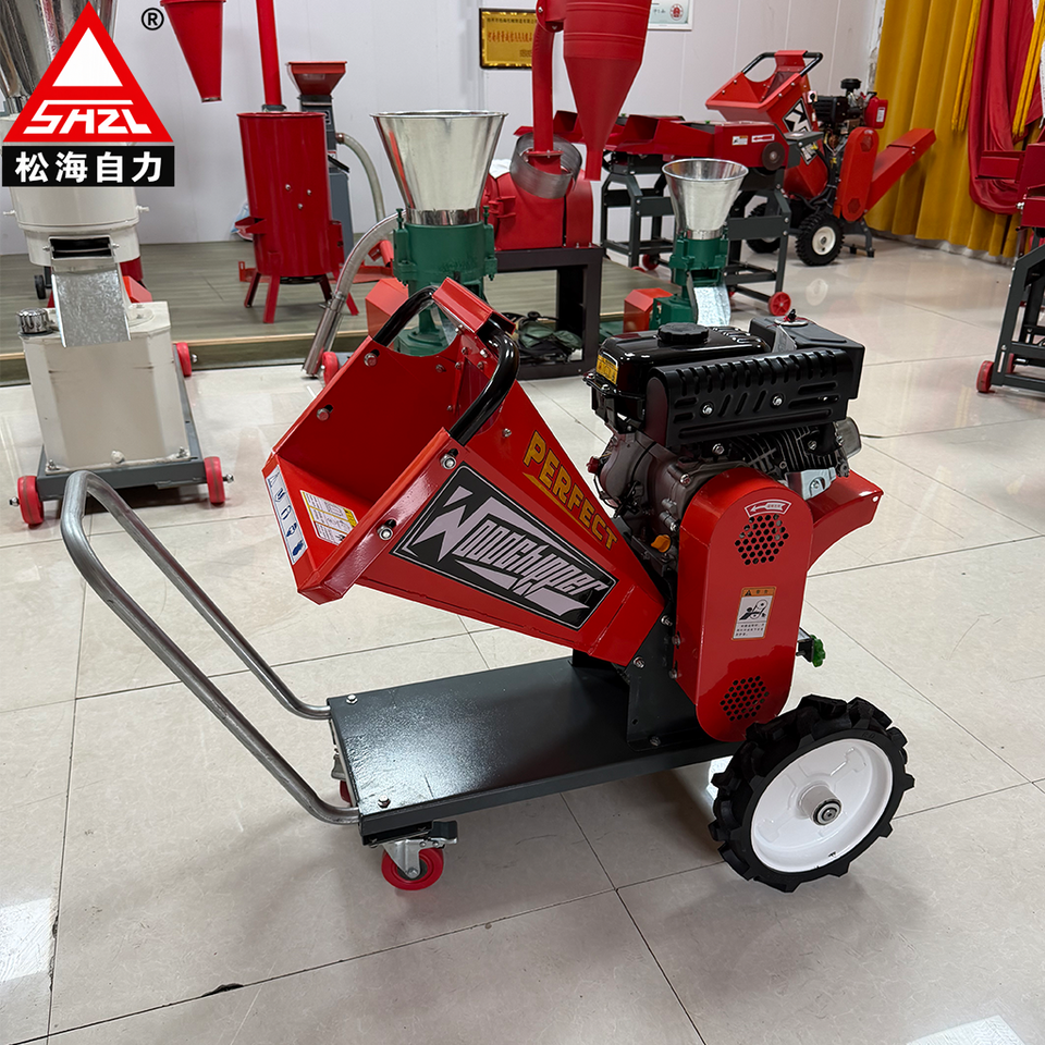 WP1300 Compact Electric Wood Chipper 220V/380V Tree Branch Shredder ...