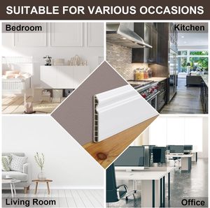 Hiện đại PS Ốp chân tường Hội Đồng Quản trị tầng phụ kiện, trang trí nội thất, tường góc dải trang trí - Product Image 6