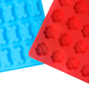 BHD Mini Patte Os De Qualité Alimentaire Silicone Cuisson Pet <span class=keywords><strong>Formation</strong></span> Antiadhésif Réutilisable À La Main 20 Cavité Pet <span class=keywords><strong>Formation</strong></span> & Comportement Produits - Product Image 4