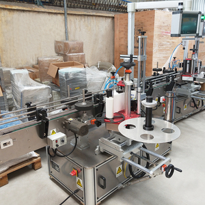 Factory <strong>Price</strong> Wrap Around Bottle Labeling Machine High Accuracy Stainless Steel Automatic <strong>Cylinder</strong> Bottle Labeler for Cosmetic - Product Image 2