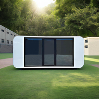Maison préfabriquée mobile pliable Suihe, structure en acier portable avec panneau sandwich, bureau, toilettes, cuisine, utilisation en extérieur