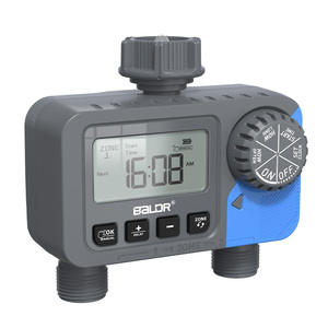 <span class=keywords><strong>Sprinkler</strong></span> hẹn giờ 2 khu, lập trình vòi nước hẹn giờ 2 Outlet cho vườn, tự động tưới tiêu hẹn giờ IP54 - Product Image 2