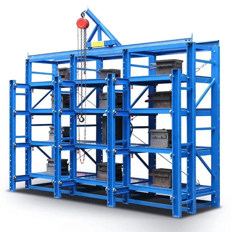 Pallet racking warehouse storage of heavy mold drawer rack