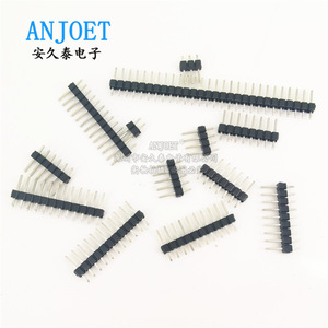 Anjoet 2.0 ขั้วต่อพินแถวเดียว 1x2p ถึง 40p ระยะพิทช์ 2.0 มม. ขาทองแดงตรง ยาว 8.7 มม. สำหรับประกอบอุปกรณ์อิเล็กทรอนิกส์ - Product Image 4