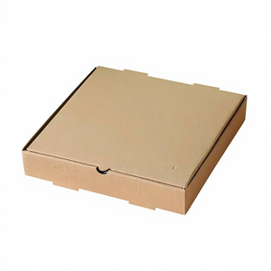 Caixa de Pizza de Papel Kraft Corrugado Descartável Personalizada Biodegradável Reciclável com Logo Impresso para Embalagem de Alimentos - Product Image 6
