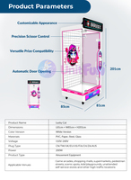 Machine de jeu de découpe de prix à monnayeur Owatch, équipement d'arcade pour parcs d'attractions et zones de jeux pour enfants