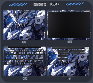 Phong cách hiện đại sáng tạo X1 cho Lenovo máy tính máy tính xách tay phụ kiện da Bán buôn máy tính máy tính xách tay Sticker - Product Image 2