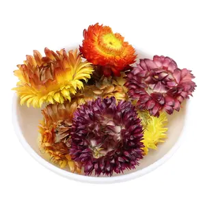 1 kg de fleurs séchées d'<span class=keywords><strong>Helichrysum</strong></span> <span class=keywords><strong>Bracteatum</strong></span>, têtes de fleurs Bracteantha Bracteata pour le thé - Product Image 1