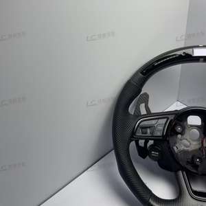 Volante de Cuero y Fibra de Carbono LED Personalizado de Alta Calidad para <span class=keywords><strong>Audi</strong></span> A5/A6/A7/A8/A4/S4/S5/RS3/<span class=keywords><strong>RS4</strong></span>/RS5 - Venta Directa al por Mayor - Product Image 4