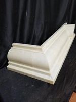 Coffrage en plastique ABS durable pour la réalisation de corniches en béton coulé sur place, produit de décoration extérieure pour bâtiments résidentiels