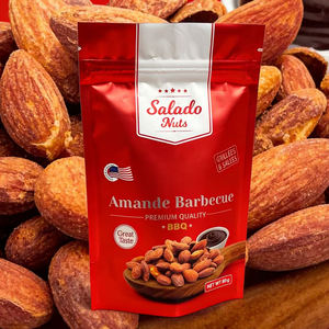 Custom Printed Food Package 80g Snack Packaging Cashew <b>Bag</b> Nut Stand Up Pouch With Zipper - Product Image 2