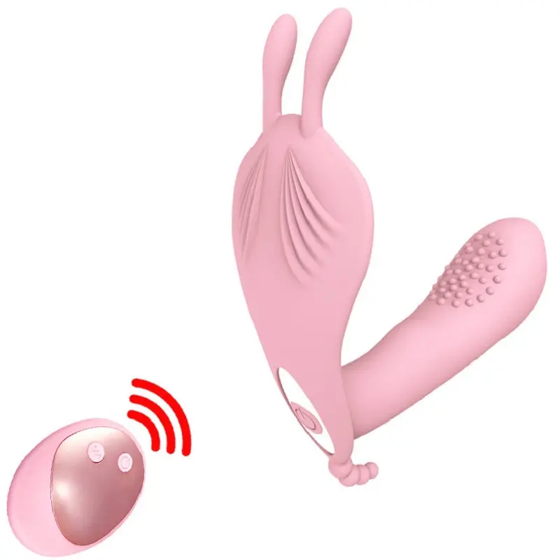 Yeni sıcak satış yetişkin seks oyuncakları 10 frekans çift şok giymek görünmez oyuncaklar yetişkin g spot titreşim yapay penis kadınlar için