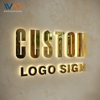 Letreros Comerciales Personalizados con Entrega Rápida, Letreros LED, Letras 3D Iluminadas para Logotipos de Empresas, Letreros para Tiendas en Exteriores